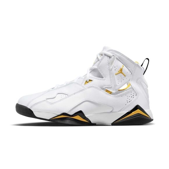 Jordan Nike Air True Flight Shoes White Black Yellow Ochre Mens 11 NEW FAST SHIP